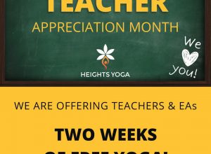 Teacher appreciation month